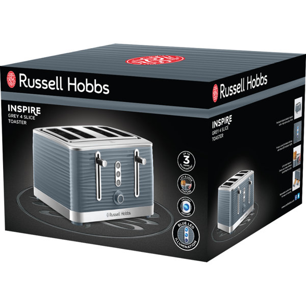 Russell Hobbs Inspire 4 Slice Toaster & Reviews Wayfair.co.uk